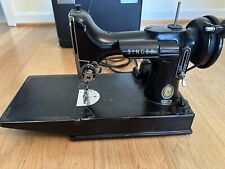 SINGER 221 Featherweight Sewing Machine 1954. With Accessories. One Owner. picture