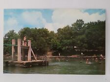 Postcard Swimming Pool Devil's Den State Park Fayetteville Fort Smith Arkansas picture