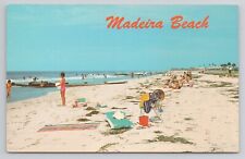 Postcard Sun Sand Surf At Madeira Beach Florida picture
