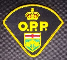 OPP ONTARIO PROVINCIAL POLICE PATCH SHOULDER CREST CANADA HIPSTER - 4