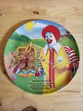 Vintage 1989 McDonalds McNugget Band Collectible Melamine Plate 9.5