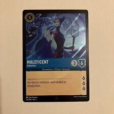 1x FOIL MALEFICENT UNINVITED - The First Chapter - Disney Lorcana TCG picture