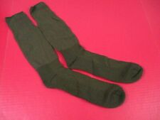 Vietnam Era US Army/USMC Wool Blend OD Boot Socks w/Padded Soles X-Lg - Unissued picture