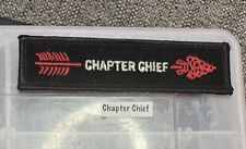 CHAPTER CHIEF  ORDER ARROW POSTITION STRIP FUNNY UNIFORM BOY SCOUT PATCH SPOOF picture