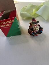 Crinkle Claus Santa 1995 Possible Dreams Resin Original Box picture