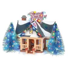 Dept 56 BRITE LITES HOLIDAY HOUSE Snow Village Christmas Lane 6003131 NEW IN BOX picture