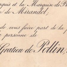 Alfred Gratien De Pollin De Mauny Brunoy Essonne 1882 picture