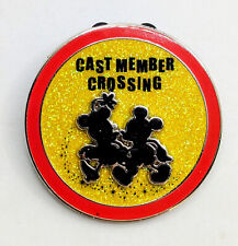 Disney WDW Cast Exclusive Cast Member Crossing Glitter Moving Pin 71909 picture