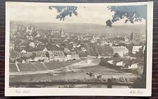 1935 GERMANY REAL PHOTO POSTCARD CITY OF TRIER AERIAL VIEW 3'5X5'5 USED VF picture