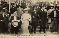 CPA PARIS EXPO Maritime Queen of Spain SPANISH ROYALTY (1241713) picture