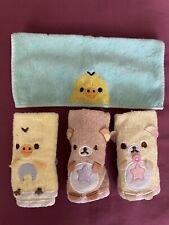 Set Of Rilakkuma Face Towels picture