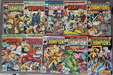 The Champions #1-17 full run/set, Marvel 1975-78 picture
