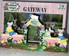 Easter Village Cottontale Cottages Collection Easter Town Gateway in Box picture