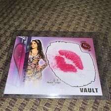 2012 benchwarmer miriam gonzalez Vault Kiss Card  picture