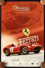 2006 RM Monterey Auction Poster 1958 Ferrari 412 S #0744 picture