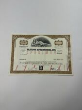 Playboy Enterprises, Inc 1970's-1980's Unissued Stock Certificate MINT Condition picture