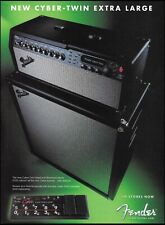 Fender Cyber-Twin Amp Series 2002 ad 8 x 11 amplifier advertisement print B picture