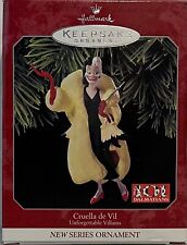 Hallmark Keepsake Ornament 1998 Cruella de Vil - Unforgettable Villains picture