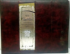 1973 Cadillac LUXURY Showroom Album - Catalog - ALL Models - Great Condition picture