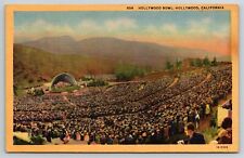 Hollywood Bowl, Hollywood, California Postcard CA picture