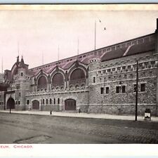 c1910s Chicago, IL Coliseum Litho Photo PC to Emily Cunningham Anamosa IA A157 picture