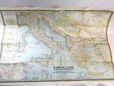 Vintage Map Classical Lands Greco - Roman World Dec.1949 Scale 1:20 000 000 picture