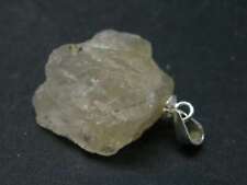 Clear Petalite Crystal Silver Pendant from Brazil - 1.1