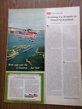 1967 Cessna 150 Airplane Ad Now you can fly for $5.00 picture