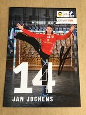 Jan Jochens, Germany 🇩🇪 Handball HSC Coburg 2022/23 hand signed picture