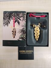 georg jensen christmas ornaments 2005 Pine cone ? 24k picture