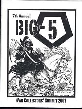 7th Annual Big-5 War Collectors' Summit 2001 Fanzine Estrada, Glanzman, Ayers picture