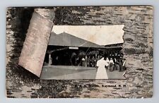 Raymond NH-New Hampshire, B & M Station, Antique c1909 Vintage Souvenir Postcard picture