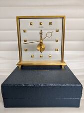 Rare Jaeger LeCoultre table desk clock - Vintage in Perfect Condition picture