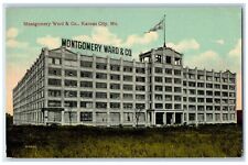 c1910's Montgomery Ward & Co. Building Kansas City Missouri MO Antique Postcard picture