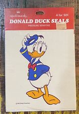 Vintage Hallmark DONALD DUCK SEALS Pressure Sensitive Walt Disney Productions picture