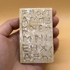 Genuine ancient Roman alphabet inscription intaglio stone tablet picture