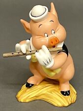 Disney Vintage WDCC Three Little Pigs “I Took My Flute, I don’t Give a Hoot” picture