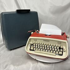 Vintage Royal Typewriter Orange Safari Model 1964 w/Case Tested Needs Cleaning picture