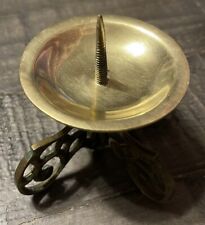 Vintage Small Brass Candle Holder picture