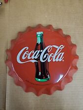 Vintage Coca cola Bottle Cap Sign E picture
