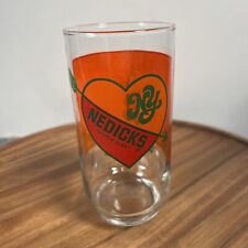 Vintage Nedicks Good & Quick New York City Advertising Drinking Glass Cup picture