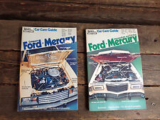 2 1981 Popular Mechanics Car Care Guides 