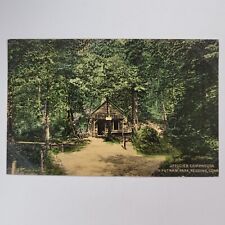 Vintage Postcard Officer Camphouse In Putnam Park Redding Connecticut CT c1910 picture