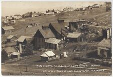 1910 Philipsburg, Montana - REAL PHOTO Silver Mining Milll & Town View, Postcard picture