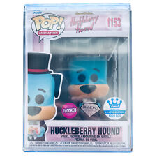Hanna Barbera Around The World Book & LE 1000 Diamond FLOCKED Huckleberry Hound picture