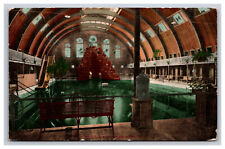 Interior Of Natatorium Swimming Pool, Boise Idaho ID Postcard picture