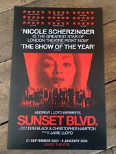 Sunset Boulevard - Nicole Scherzinger - London - West End - Poster - NEW & RARE picture