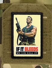 Predator If It Bleeds We Can Kill It Morale Patch /Military ARMY Tactical 563 picture