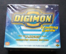 Digimon Animated Series Cards Booster Box New Sealed 24 Packs 1999 Upper Deck 90 picture