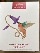 Hallmark Keepsake - Allen's Hummingbird - Special Ed. - 2024 Beauty of Birds New picture